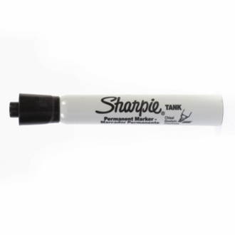 Marcador Sharpie Tank Negro Punta Gruesa Permanente X Und