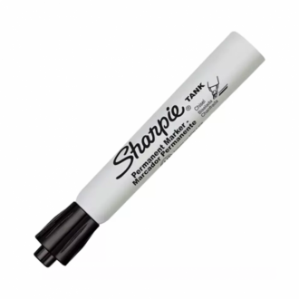 Marcador Sharpie Tank Negro Punta Gruesa Permanente X Und