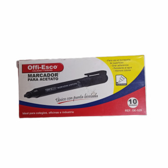 Marcador Offiesco Para Acetato X Und Oe-528