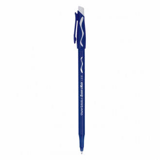 Boligrafo Borrable Paper Mate Azul Kilometrico Tapa 1.0 X Und