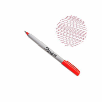 Micropunta Sharpie Rojo X Und