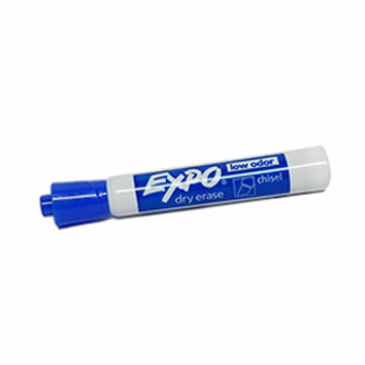 Marcador Borrable Expo Azul X Und